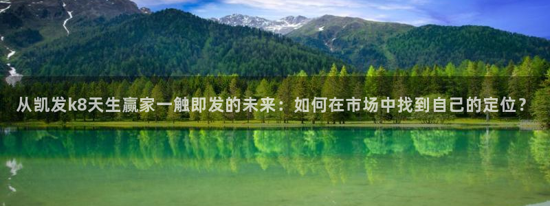 sbobet利记体育免费注册入口：从凯发k8天生赢家一触即发的未来：如何在市场中找到自己的定位？