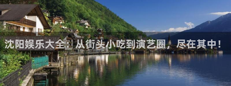 sbobet利记电子游戏：沈阳娱乐大全：从街头小吃到演艺圈，尽在其中！